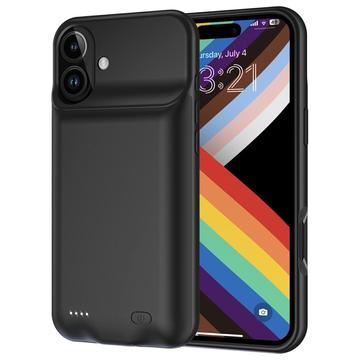 Carcasa con Batería de Reserva para iPhone 17 - 6000mAh - Negro