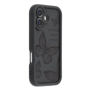 Funda de TPU con estampado de mariposas para iPhone 17