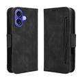 Funda tipo billetera con tarjetero para iPhone 17 - Negra