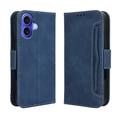 Funda tipo billetera con tarjetero para iPhone 17 - Azul