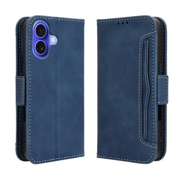 Funda tipo billetera con tarjetero para iPhone 17 - Azul