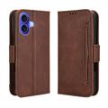 Funda tipo billetera con tarjetero para iPhone 17 - Marrón