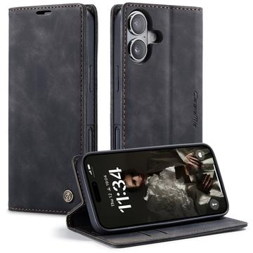 Funda Caseme Serie 013 para iPhone 17 - Estilo Cartera - Negro