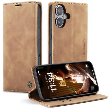 Funda Caseme Serie 013 para iPhone 17 - Estilo Cartera - Marrón