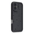 Funda de TPU a prueba de golpes con diseño de corazón y bordes elevados iPhone 17