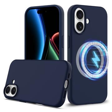 Funda de Silicona Líquida para iPhone 17 - Compatible con MagSafe - Azul Oscuro