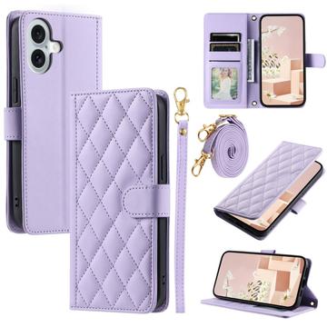 Funda acolchada de lujo para iPhone 17 - Estilo Cartera