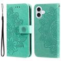 Funda Mandala Series para iPhone 17 - Estilo Cartera - Verde