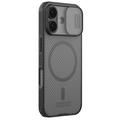 Carcasa Híbrida Nillkin CamShield Pro Magnetic para iPhone 17 - Negro translúcido