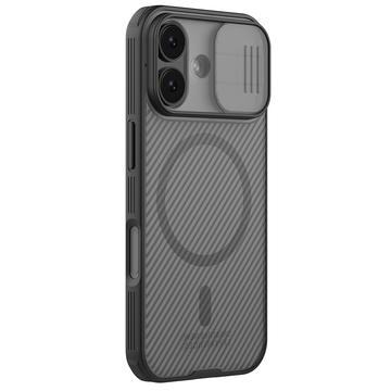 Carcasa Híbrida Nillkin CamShield Pro Magnetic para iPhone 17 - Negro translúcido