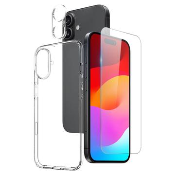 Set de protección 3 en 1 iPhone 17 Northjo - Transparente