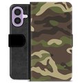 Funda Cartera Premium para iPhone 17 - Camuflaje