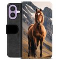 Funda Cartera Premium para iPhone 17 - Caballo