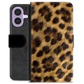 Funda Cartera Premium para iPhone 17 - Leopardo