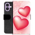 Funda Cartera Premium para iPhone 17 - Amor