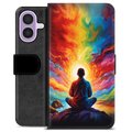 Funda Cartera Premium para iPhone 17 - Meditación