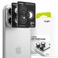 Protector Vidro Templado para Lente Cámara Ringke para iPhone 17 Pro/17 Pro Max - 2 Piezas - Negro