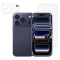 Juego 2-en-1 de Protector de Pantalla de Vidrio Templado y Lente de Cámara para iPhone 17 Pro