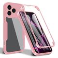 Carcasa de Protección 360 para iPhone 17 Pro - Rosa / Claro