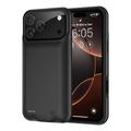 Carcasa con Batería de Reserva para iPhone 17 Pro - 6000mAh - Negro