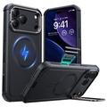 Funda híbrida MagSafe iPhone 17 Pro ESR Cyber Kickstand - Negra