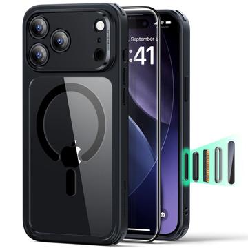 Conjunto híbrido iPhone 17 Pro ESR HaloLock MagSafe Classic - Transparente Negro