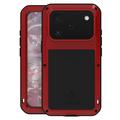 Funda híbrida iPhone 17 Pro Love Mei Powerful - Roja