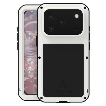 Funda híbrida iPhone 17 Pro Love Mei Powerful - Blanca