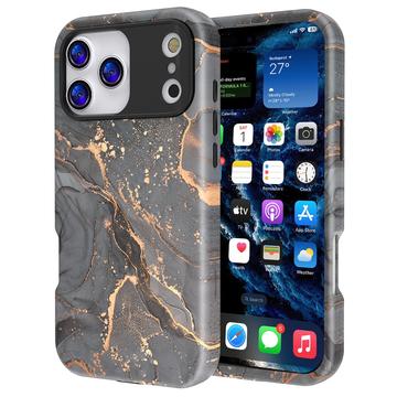 Funda híbrida de mármol de lujo para iPhone 17 Pro