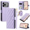 Funda acolchada de lujo para iPhone 17 Pro - Estilo Cartera