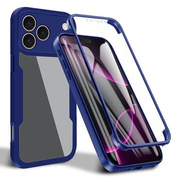 Carcasa de Protección 360 para iPhone 17 Pro Max - Azul / Claro