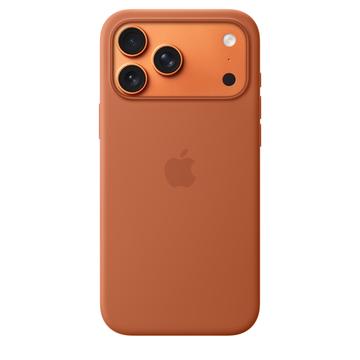 Funda Silicona con MagSafe Apple para iPhone 17 Pro Max MGFQ4ZM/A - terracota