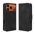 Funda tipo billetera con tarjetero para iPhone 17 Pro Max - Negra