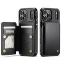 Funda Caseme C22 RFID Card para iPhone 17 Pro Max - Negro