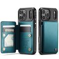 Funda iPhone 17 Pro Max Caseme C22 RFID Card Wallet - Verde