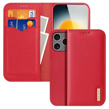 Funda de Cuero Dux Ducis Hivo para iPhone 17 Pro Max - Estilo Cartera