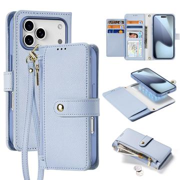 Funda de piel para iPhone 17 Pro Max Dux Ducis Lawa con tapa magnética