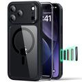Conjunto híbrido iPhone 17 Pro Max ESR HaloLock MagSafe Classic - Transparente Negro