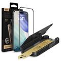 Protector de pantalla de cristal templado iPhone 17 Pro Max ESR UltraFit Armorite Pro - 9H, 0.3mm - Borde negro