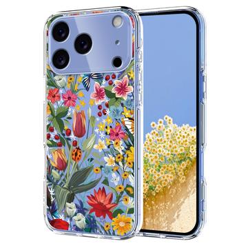 Funda de TPU iPhone 17 Pro Max con estampado floral - Lirios