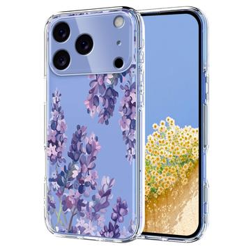 Funda de TPU iPhone 17 Pro con estampado floral - Glicina