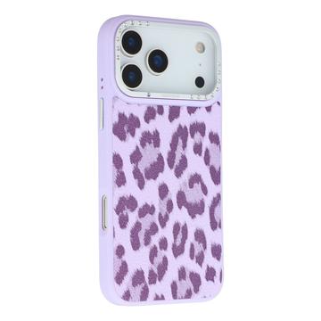 Funda híbrida magnética con estampado de leopardo para iPhone 17 Pro Max Jaucase - Morado