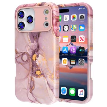 Funda híbrida de mármol de lujo para iPhone 17 Pro Max
