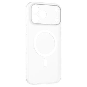 Funda Momax CaseForm Lite MagSafe para iPhone 17 Pro Max - Blanco transparente