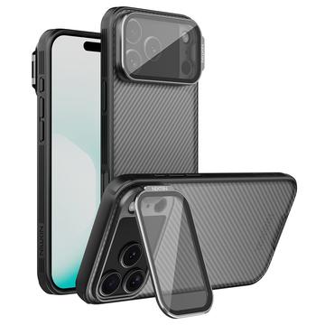 Carcasa Híbrida Nillkin CamShield Prop para iPhone 17 Pro Max - Negro translúcido