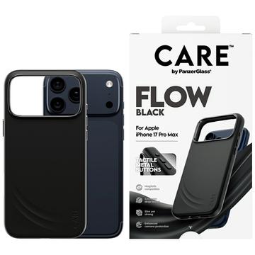Funda PanzerGlass Care Feature Flow para iPhone 17 Pro Max - Compatible con MagSafe - Negro
