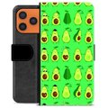 Funda Cartera Premium para iPhone 17 Pro Max - Diseño de Aguacates