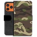 Funda Cartera Premium para iPhone 17 Pro Max - Camuflaje