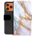 Funda Cartera Premium para iPhone 17 Pro Max - Mármol Elegante