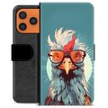Funda Cartera Premium para iPhone 17 Pro Max - Gallina